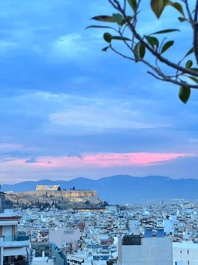 Sky Inn With Great Location Wonderful Acropolis View In Neos Kosmos Atenas Exterior foto